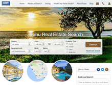 Tablet Screenshot of myoahuhomes.com